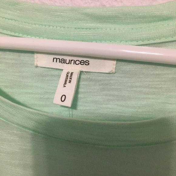 ** NWT Maurices shenanigans shamrock t shirt 0X St patricks Day Irish - Picture 3 of 8